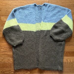 Aerie Blue and Green Women’s Cardigan